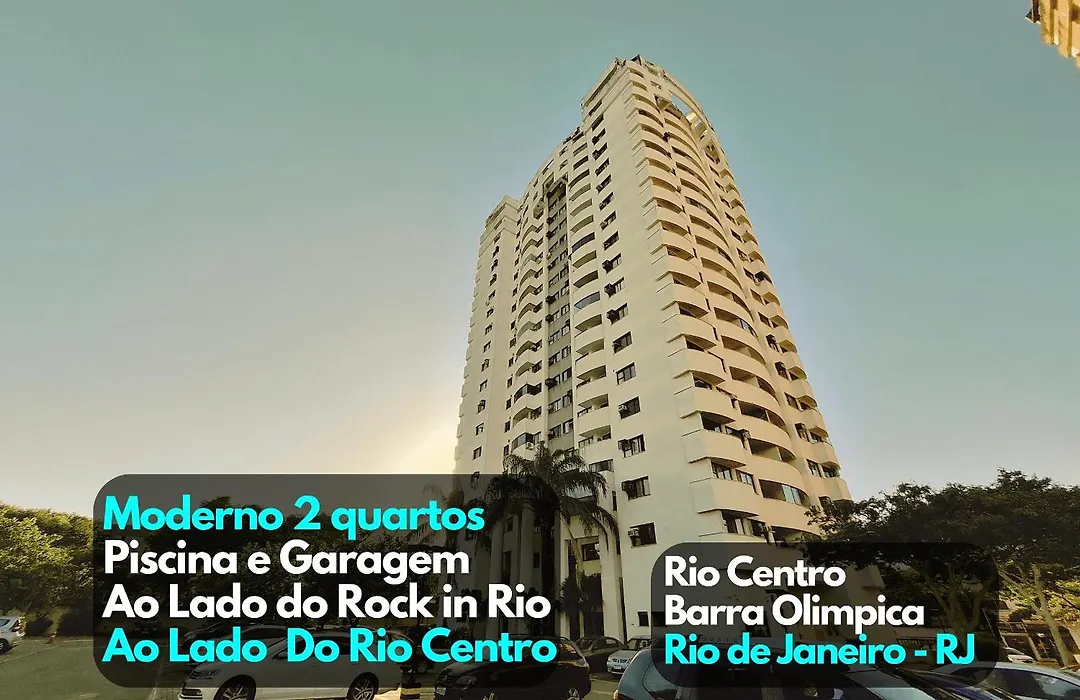 Lindo 2 QTS Rio Centro Barra Olimpica 5m Praia-1